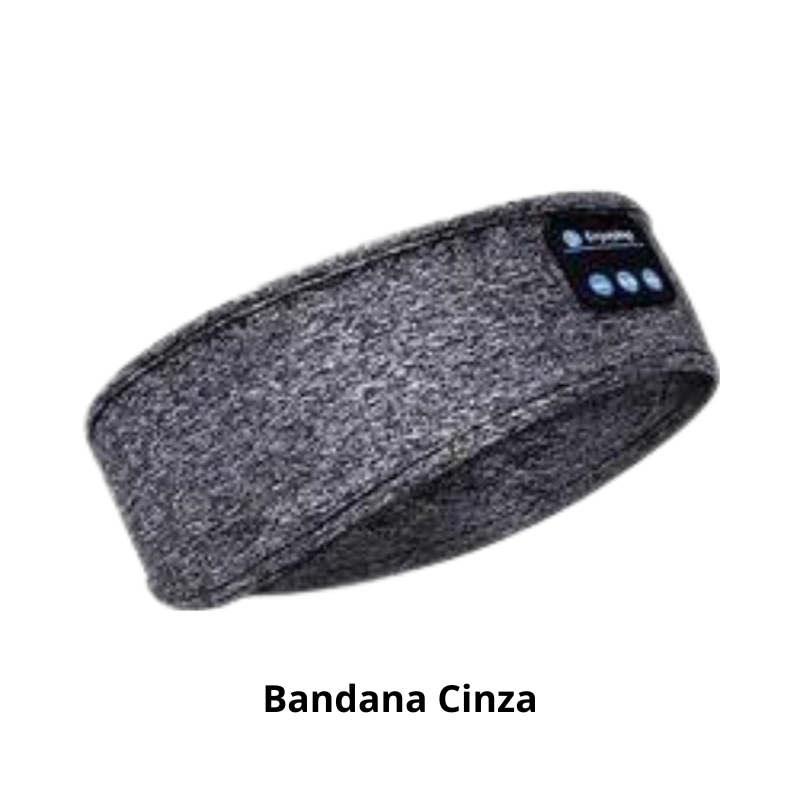 Fone de Ouvido Bluetooth Faixa Bandana - Confort Wave™ - Clique Certo Brasil