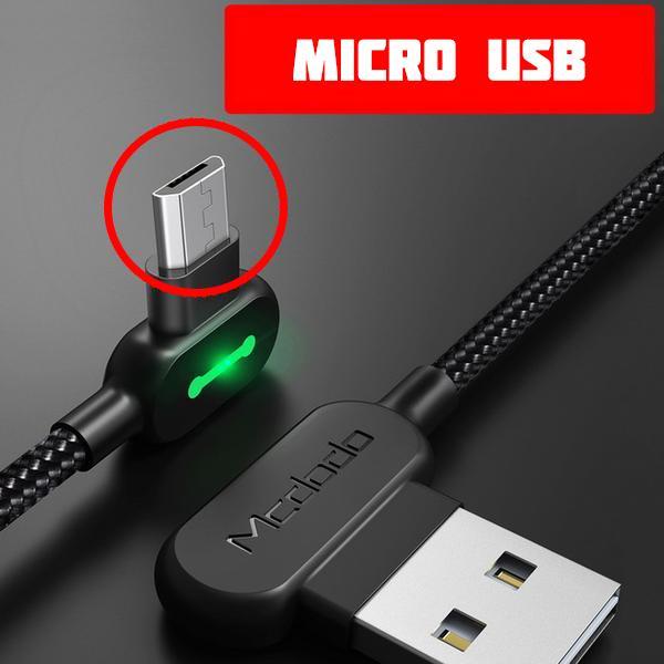 Carregador para iPhone - USB C - Micro-USB | Cabo Titã™ - Clique Certo Brasil