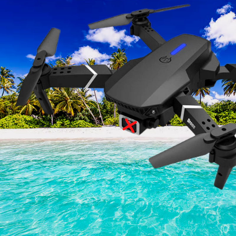 Drone Profissional Wifi com Controle Remoto Adaptável/Zangão - Clique Certo Brasil