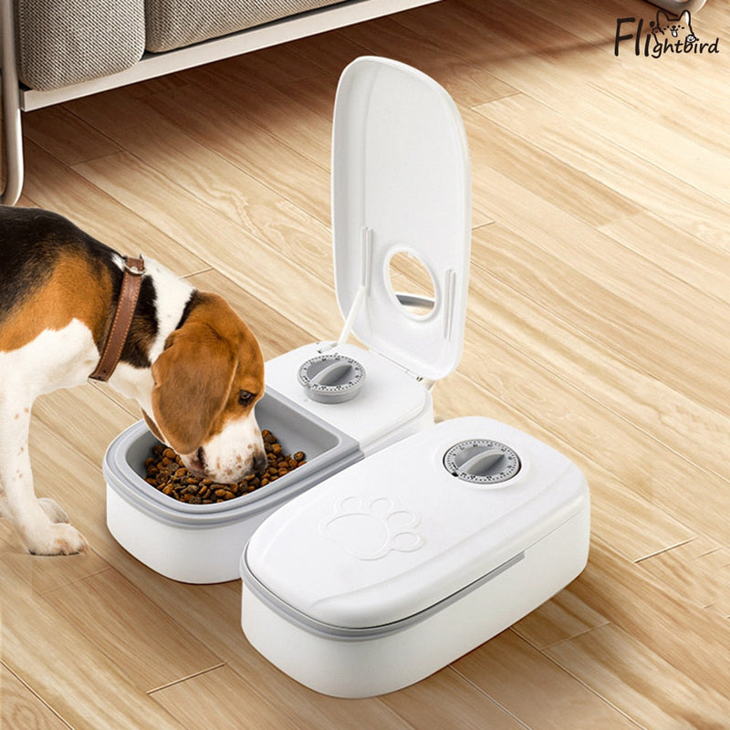 Dispenser de Comida Automático Inteligente | Para Cães e Gatos - Clique Certo Brasil