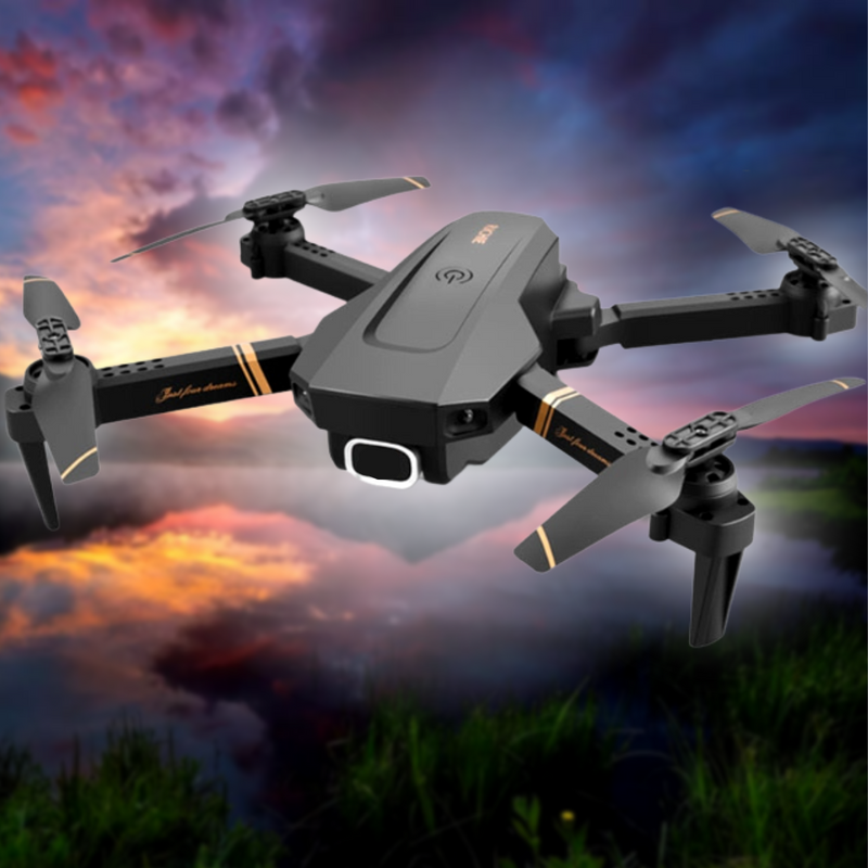 Drone Profissional Quadcopter Com Wifi e Controle Remoto - Clique Certo Brasil